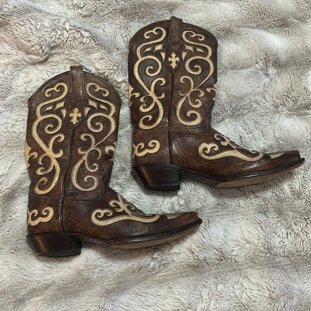 Tony lama‎ boots size 7 B